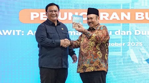 Menteri Rachmat Pambudy Hadiri Peluncuran Buku Tata Kelola Sawit Nasional