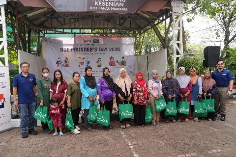 Aksi Sosial Apical pada RGE Founder’s Day 2025