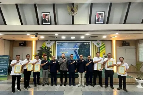 PTPN IV Regional V Meraih enam Sertifikat ISPO untuk Enam Unit Kerja di Kalbar