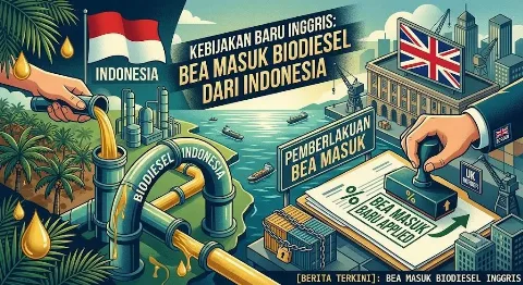 Inggris Hambat Biodiesel Indonesia, Bea Masuk Maksimal 18%