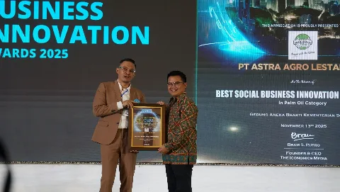Berdedikasi pada Keberlanjutan dan Inklusi Petani, Astra Agro Raih Best Social Business Innovation Awards 2025