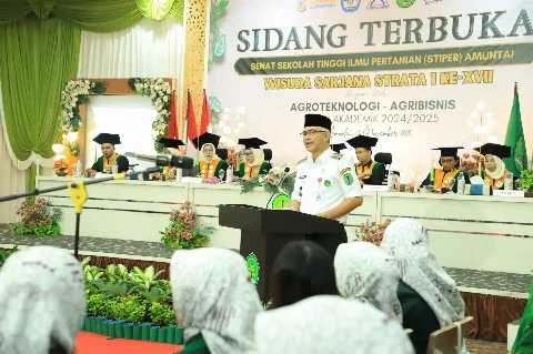 Wakil Bupati Hulu Sungai Utara Ajak Lulusan STIPER Jadi Penggerak Inovasi Pertanian Daerah