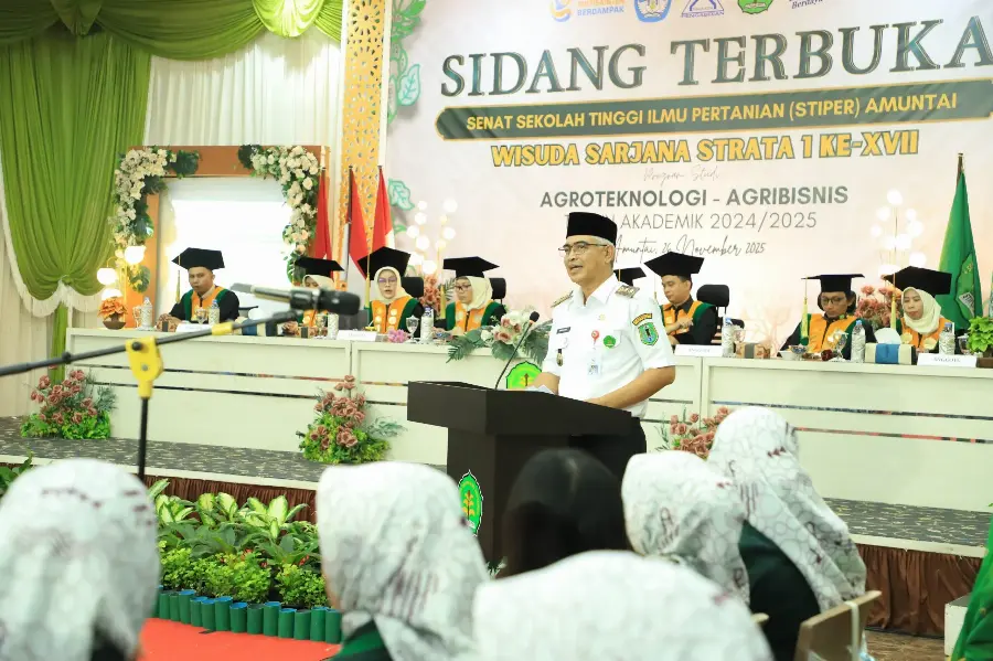 Wakil Bupati Hulu Sungai Utara Ajak Lulusan STIPER Jadi Penggerak Inovasi Pertanian Daerah