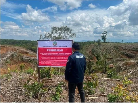 Pastikan Penegakan Hukum Terkait Kerusakan Hulu DAS, Gakkum Kehutanan Lakukan Pengumpulan Bahan dan Keterangan