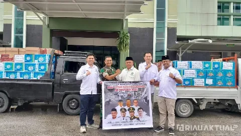 Apkasindo Riau Menyalurkan Bantuan Korban Bencana Banjir di Sumatera