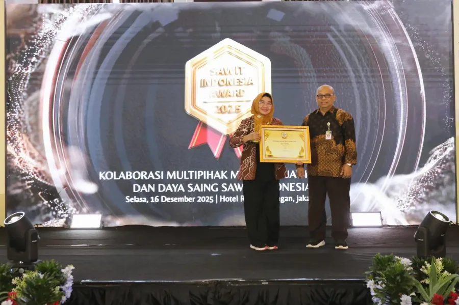 Program Link and Match SDM Sawit AKPY-STIPER Dianugerahi Penghargaan di Ajang 4th Sawit Indonesia Award 2025