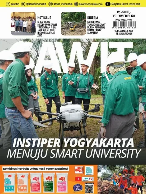 Cover Majalah Sawit Indonesia, Edisi 170