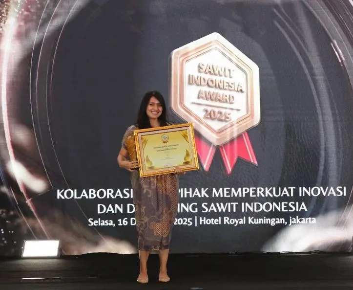 Program CSR Sekolah Desa Berdaya Bumitama Raih Penghargaan di Ajang 4th Sawit Indonesia Award 2025