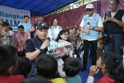 PTPN IV PalmCo Bantu Memulihkan Trauma Masyarakat Terdampak Banjir