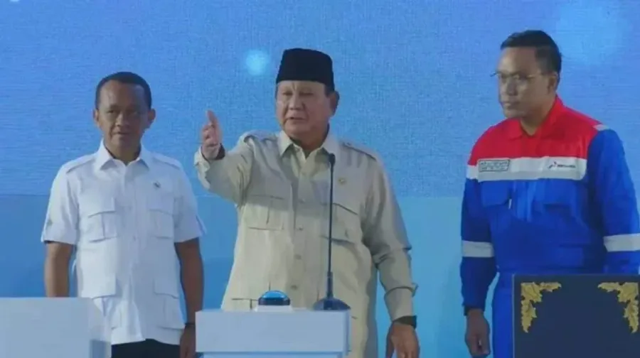 Presiden Prabowo Subianto Resmikan Peluncuran B50 di Rest Area KM 57 Tol Jakarta-Cikampek