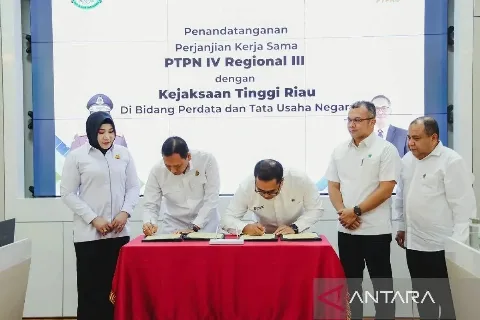 PTPN IV Regional III Bersama Kejati Riau Memperkuat Bisnis Perusahaan yang Berkelanjutan