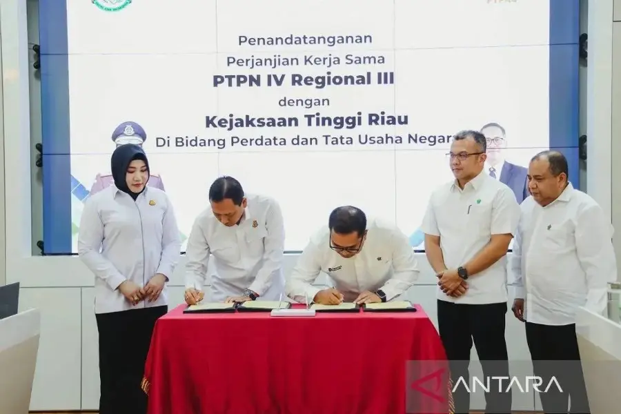 PTPN IV Regional III Bersama Kejati Riau Memperkuat Bisnis Perusahaan yang Berkelanjutan