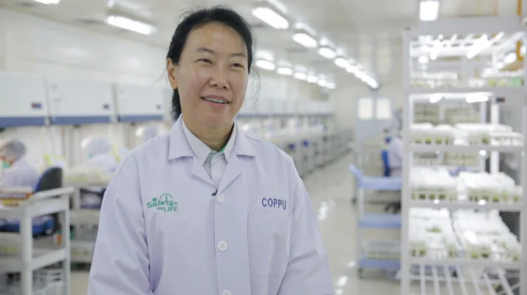 Ida Febriantine, Senior Manager Clonal Oil Palm Production Unit Asian Agri  Fokus Pengembangan Kultur Jaringan Kelapa Sawit