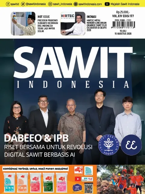 Cover Majalah Sawit Indonesia Edisi 177