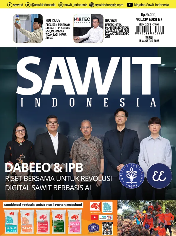 Cover Majalah Sawit Indonesia Edisi 177