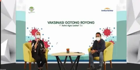 Astra Agro Gandeng Kimia Farma Vaksinasi 36 Ribu Pekerja Perkebunan di 8 Provinsi