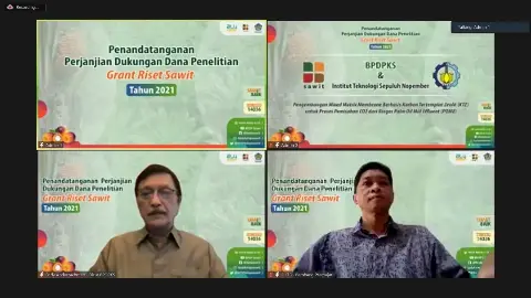 Grant Riset Sawit 2021: BPDPKS Danai 28 Penelitian Sebesar Rp 42,4 Miliar