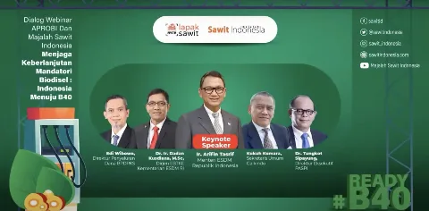 Materi Pembicara Webinar Menjaga keberlanjutan mandatori biodisel : Indonesia Menuju B40