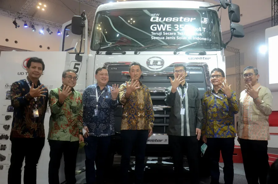 UD Trucks Menuju Logistik, Planet dan Manusia dalam Kehidupan yang Lebih Baik di Gaikindo Indonesia International Auto Show 2022