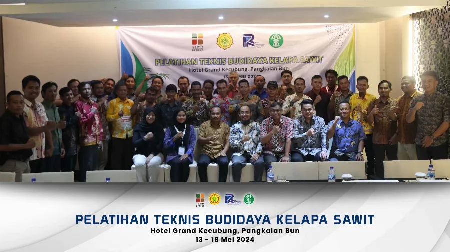 PT Riset Perkebunan Nusantara Dipercaya BPDPKS dan Ditjen Perkebunan Bekali Teknis Budidaya Kelapa Sawit Petani Sawit Kabupaten Lamandau