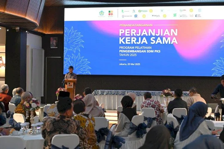 BPDP dan 18 Lembaga Pelatihan Lakukan Penandatanganan Perjanjian Kerja Sama Pelatihan Pengembangan SDM Perkebunan Kelapa Sawit
