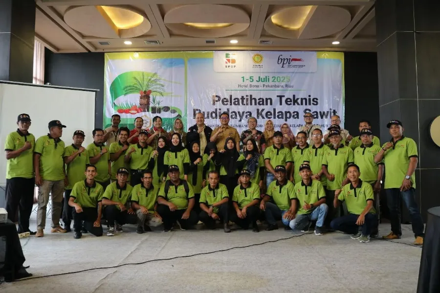 120 Pekebun Sawit Bengkalis Riau Mendapat Pelatihan Budidaya Dari Best Planter Indonesia (BPI) Bekerja Sama Dengan BPDP & Ditjenbun
