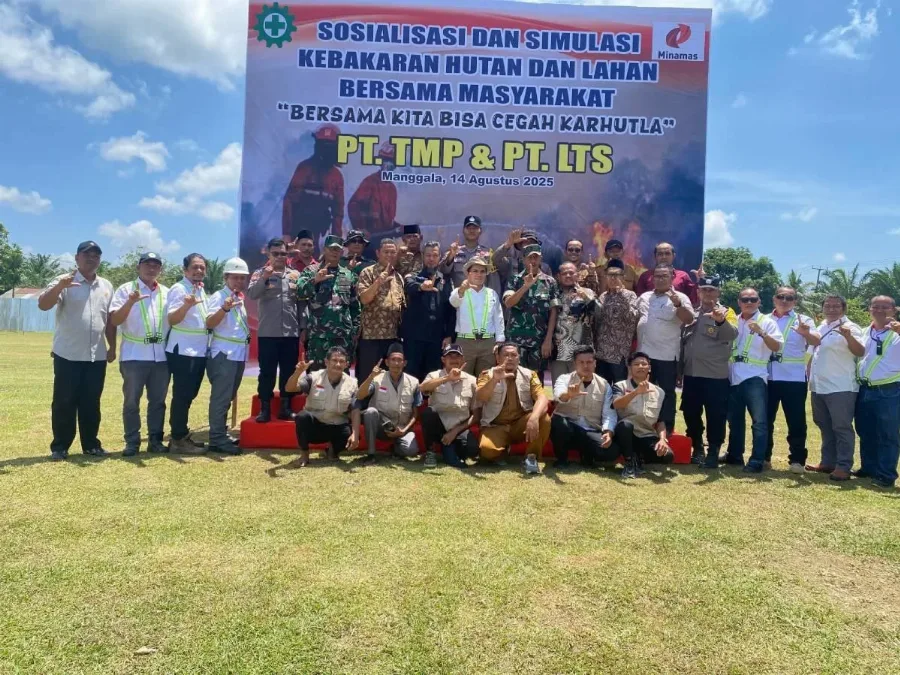 Cegah Karhutla, PT Tunggal Mitra Plantation Gelar Sosialisasi Pencegahan Karhutla dan Deklarasi Desa Mandiri Peduli Gambut di Rokan Hilir