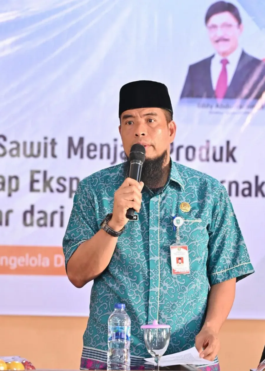 Bupati Bengkalis: Inovasi Pengolahan Pelepah Kelapa Sawit Menjadi Produk Bernilai Ekonomis Tingkatkan Kesejahteraan Petani