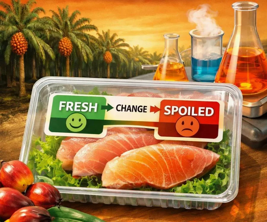 Smart Packaging Berbasis Karotenoid Sawit yang Berubah Warna Saat Makanan Rusak: Inovasi Kimia untuk Menekan Limbah Pangan Nasional