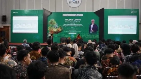 Industri Sawit Jadi Pilar Ketahanan Pangan dan Energi Nasional, Mahasiswa Politeknik LPP Dapat Motivasi Langsung dari Dirut Agrinas Palma Nusantara
