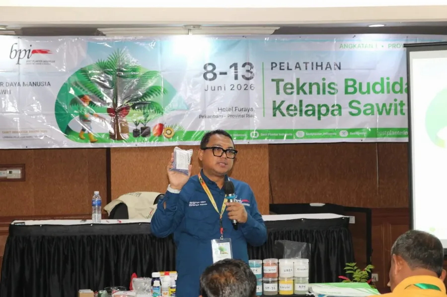 BPI - BPDP - DITJENBUN, KEMBALI SELENGGARAKAN PELATIHAN BUDIDAYA KELAPA SAWIT UNTUK 185 ORANG PEKEBUN SAWIT ASAL KABUPATEN KUANTAN SINGINGI