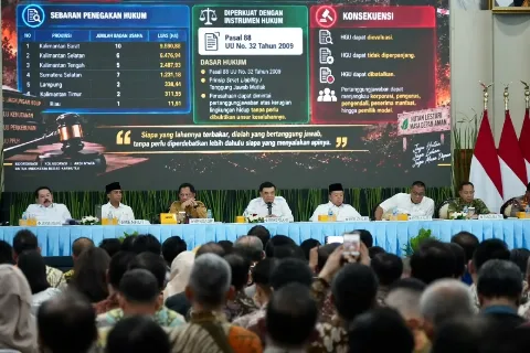 "Bukan Kecelakaan, Ini Pola!": Menko Polkam Ancam Cabut HGU Perusahaan Pembakar Lahan dan Ungkap 138 Tersangka Karhutla