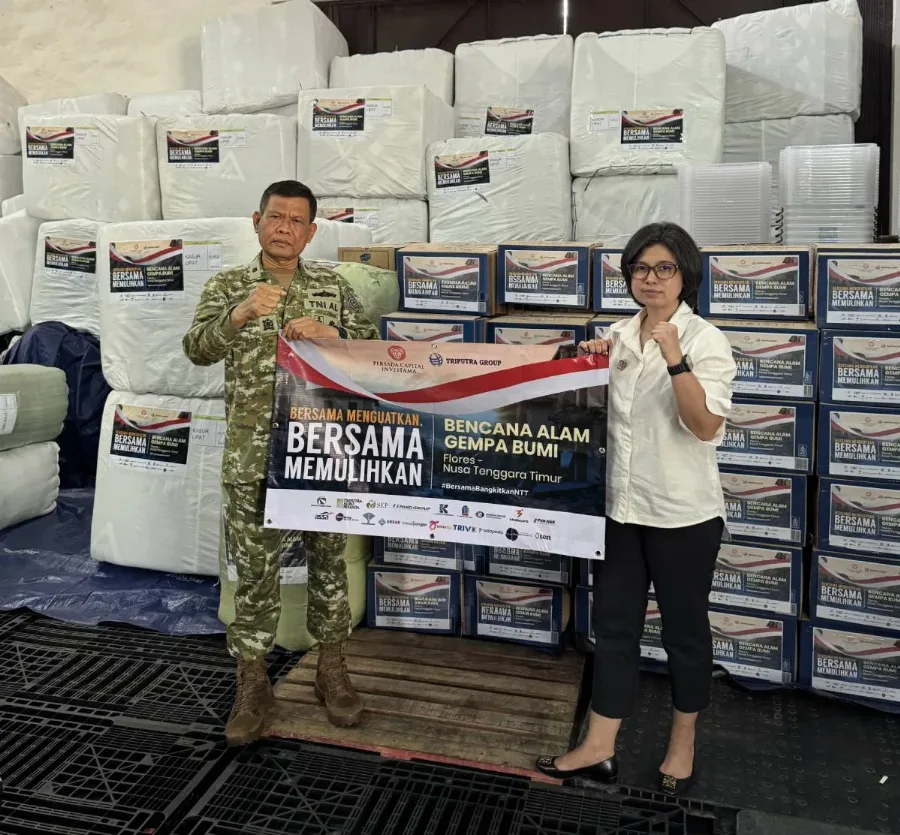 Triputra Group, PCI, dan TAP Group Gelontorkan Bantuan Rp8 Miliar untuk Korban Gempa Flores M 7,7