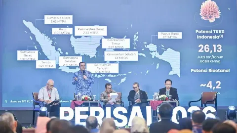 Pertamina Bakal Manfaatkan 25 Juta Ton Tankos Sawit Menjadi Bioetanol