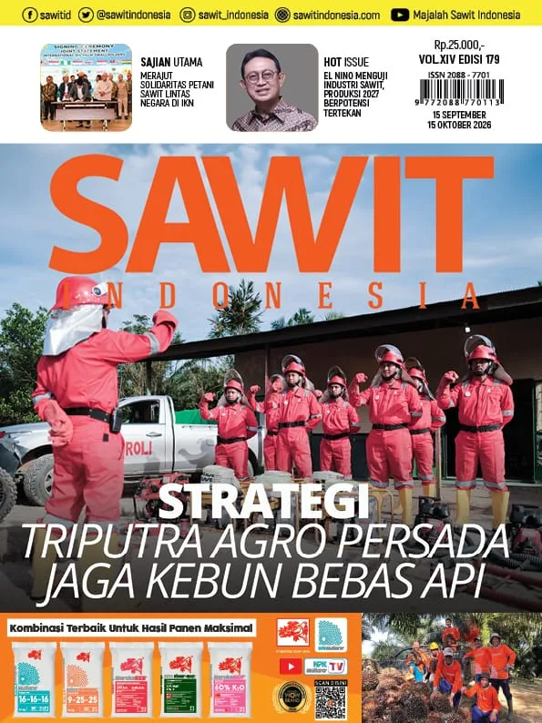 Cover Majalah Sawit Indonesia Edisi 179