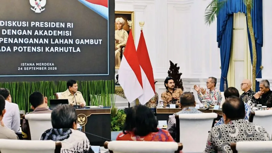 Bentuk BPGMN dan Optimalkan Satgas Darat, Presiden Prabowo Gandeng Akademisi Selesaikan Masalah Gambut