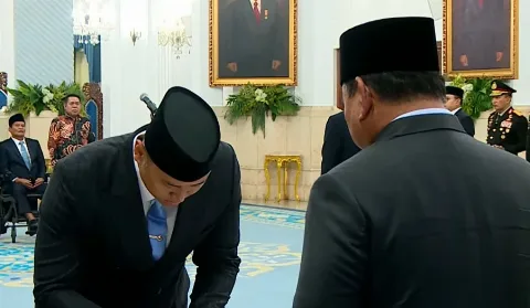 Presiden Prabowo Subianto Lantik Sudaryono Sebagai Kepala BGN