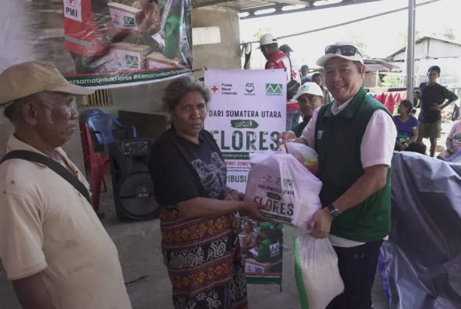 Gandeng PMI, Musim Mas Group Salurkan Bantuan Kemanusiaan dan Layanan Kesehatan Bagi 2.000 Keluarga Pasca-Gempa M7,7 Flores