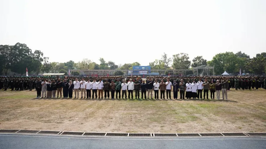 1.535 Mahasiswa dari Enam Kampus Disatukan dalam Bintalfisdis AAU