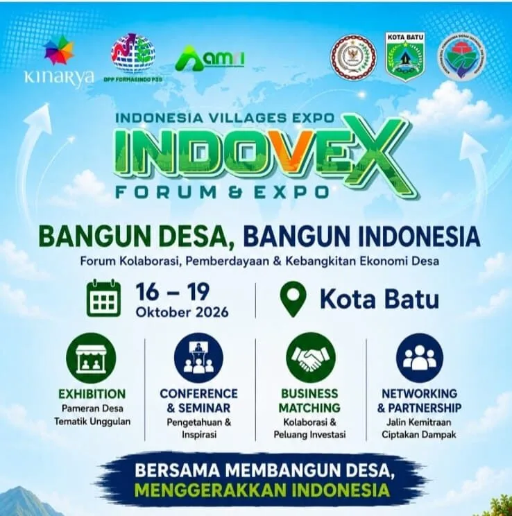 Perkuat Ekonomi Desa, INDOVEX 2026 Hadirkan Investor, Offtaker, hingga Buyer Global
