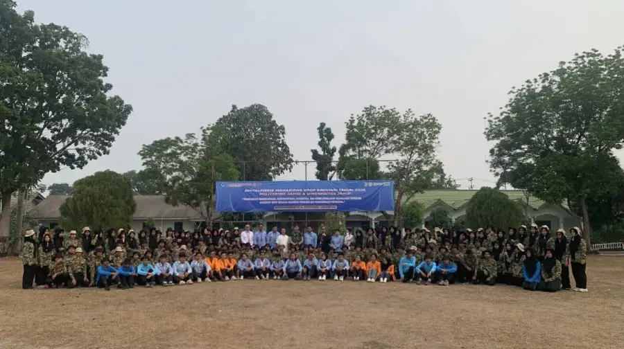 Bentuk Karakter SDM Sawit Unggul, 30 Mahasiswa UNJA Penerima Beasiswa BPDP Ikuti Bintalfisdis di Yonif 142/KJ