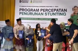 Tekan Stunting di Riau, Agrinas Palma Nusantara Intervensi Gizi Ibu dan Anak di Empat Kabupaten