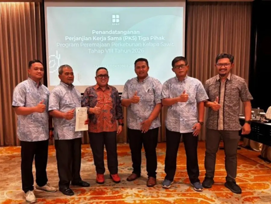 Cetak Sejarah di Kampar, Koperasi Berkat Lestari Plasma Amankan Hibah PSR untuk Peremajaan Sawit