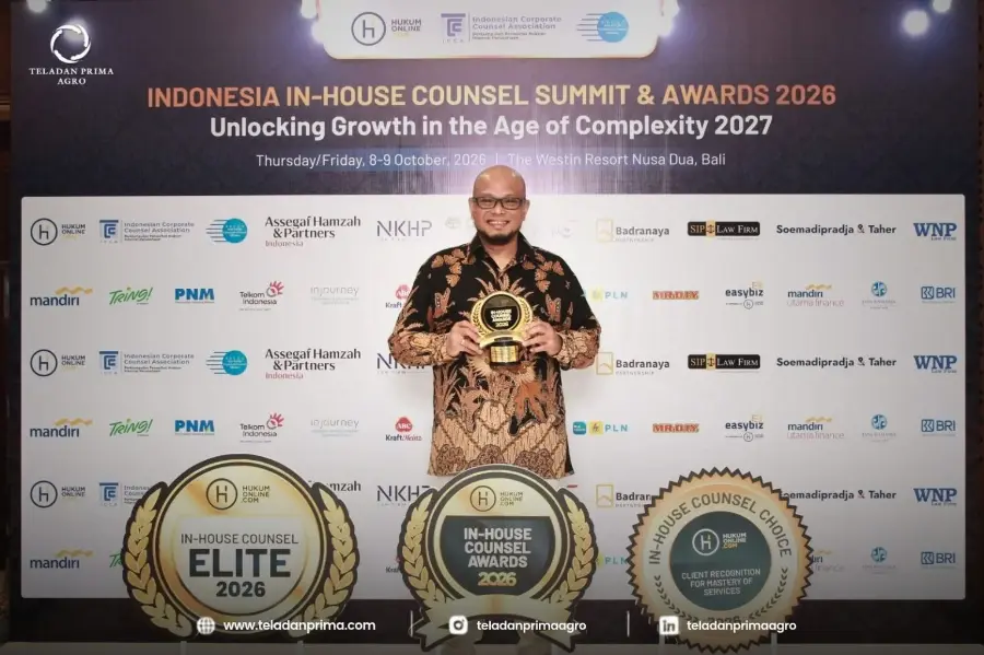Perkuat GCG Sektor Sawit, Teladan Prima Agro Sabet Dua Penghargaan di IHCSA 2026