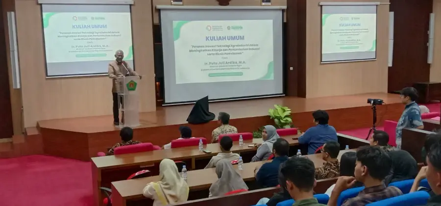 INSTIPER Jadi Hub Pengembangan Teknologi SPOT, Plt Dirjen Industri Agro Kunjungi Teaching Plant