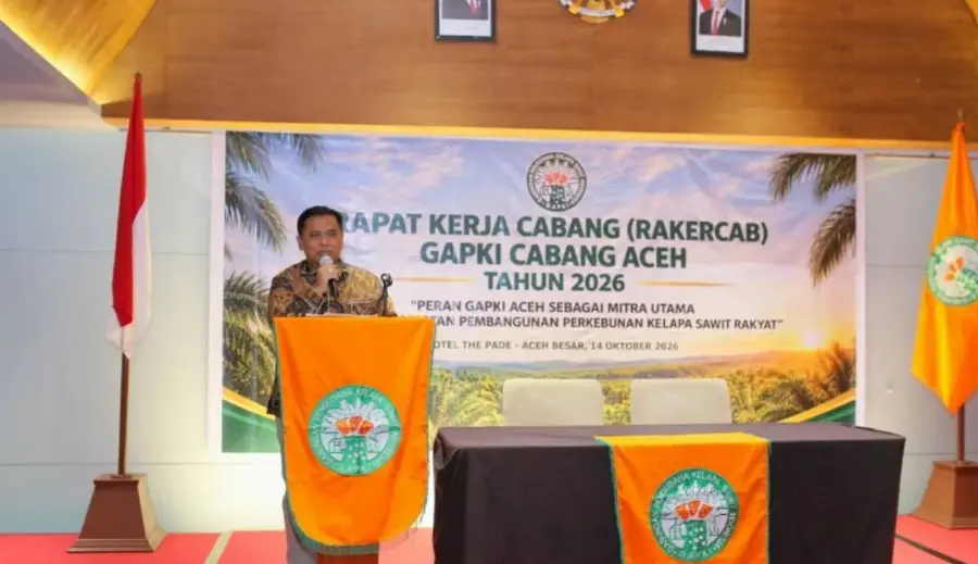 Respon Implementasi B50 dan Regulasi Ekspor, Sekjen GAPKI Buka Rakercab 2026 di Aceh