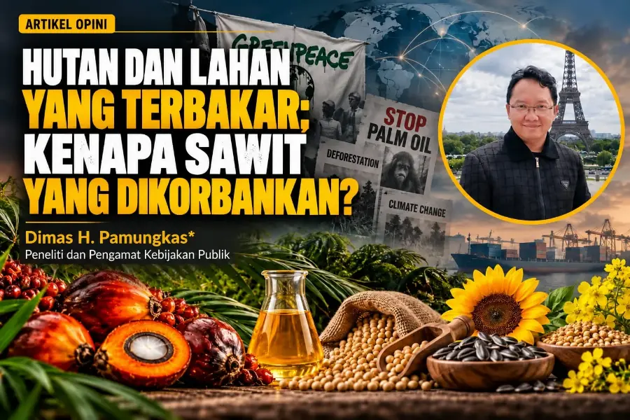 Hutan dan Lahan yang Terbakar: Kenapa Sawit yang Dikorbankan?
