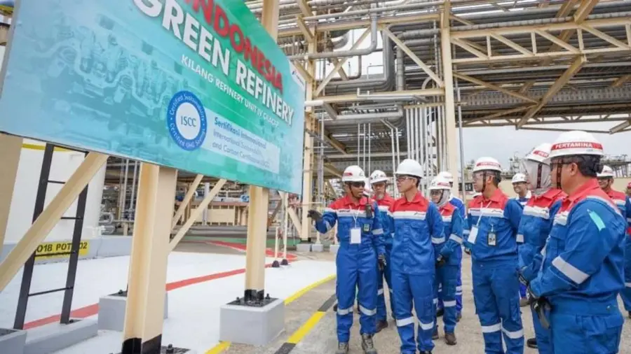 Tinjau Kilang Cilacap Bersama Wapres Gibran, Pertamina Patra Niaga Olah Jelantah Jadi 11 Juta Liter Bioavtur