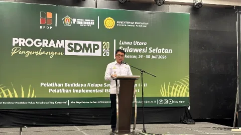 Wakil Bupati Lutra: Pelatihan Sawit Investasi SDM untuk Tingkatkan Produktivitas dan Kesejahteraan Petani