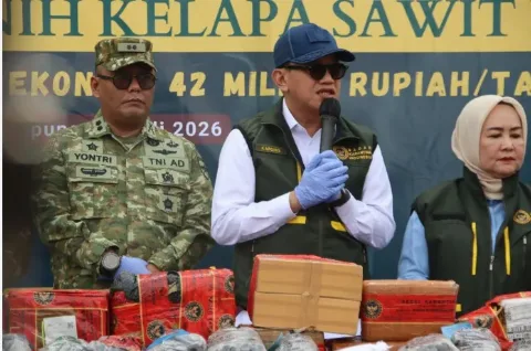 Barantin Cegah Petani Sawit Rugi Rp42 Miliar Lantaran Benih Sawit Ilegal